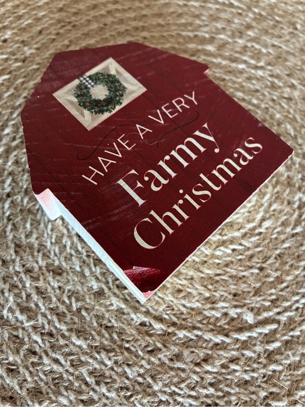 Farmhouse Holiday Animal Coasters and Decor- 7 pieces - Picture 8 of 12